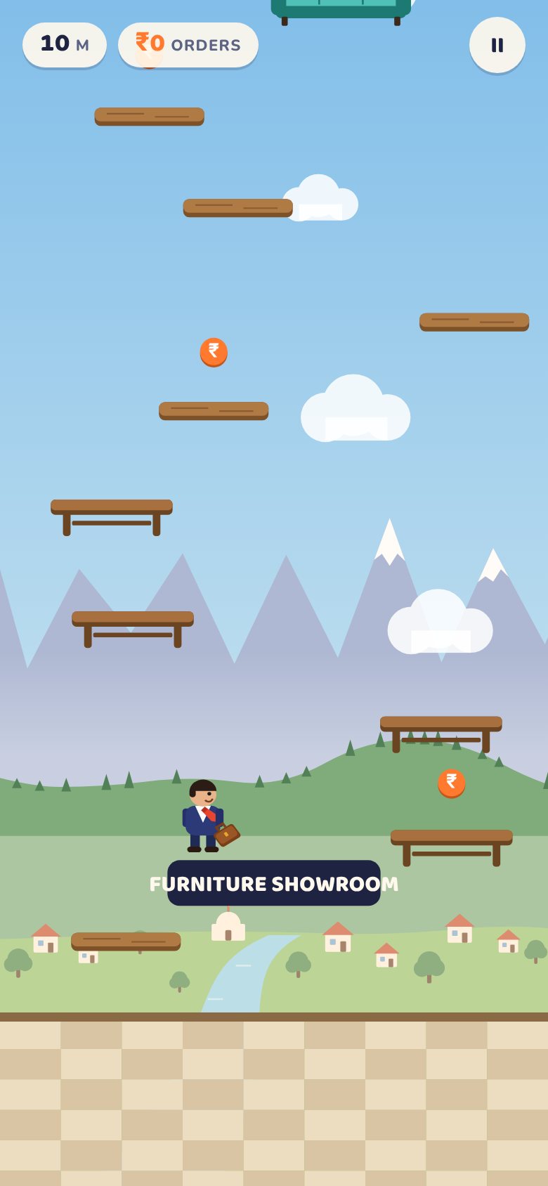 Salesman Sky Jump screenshot 2